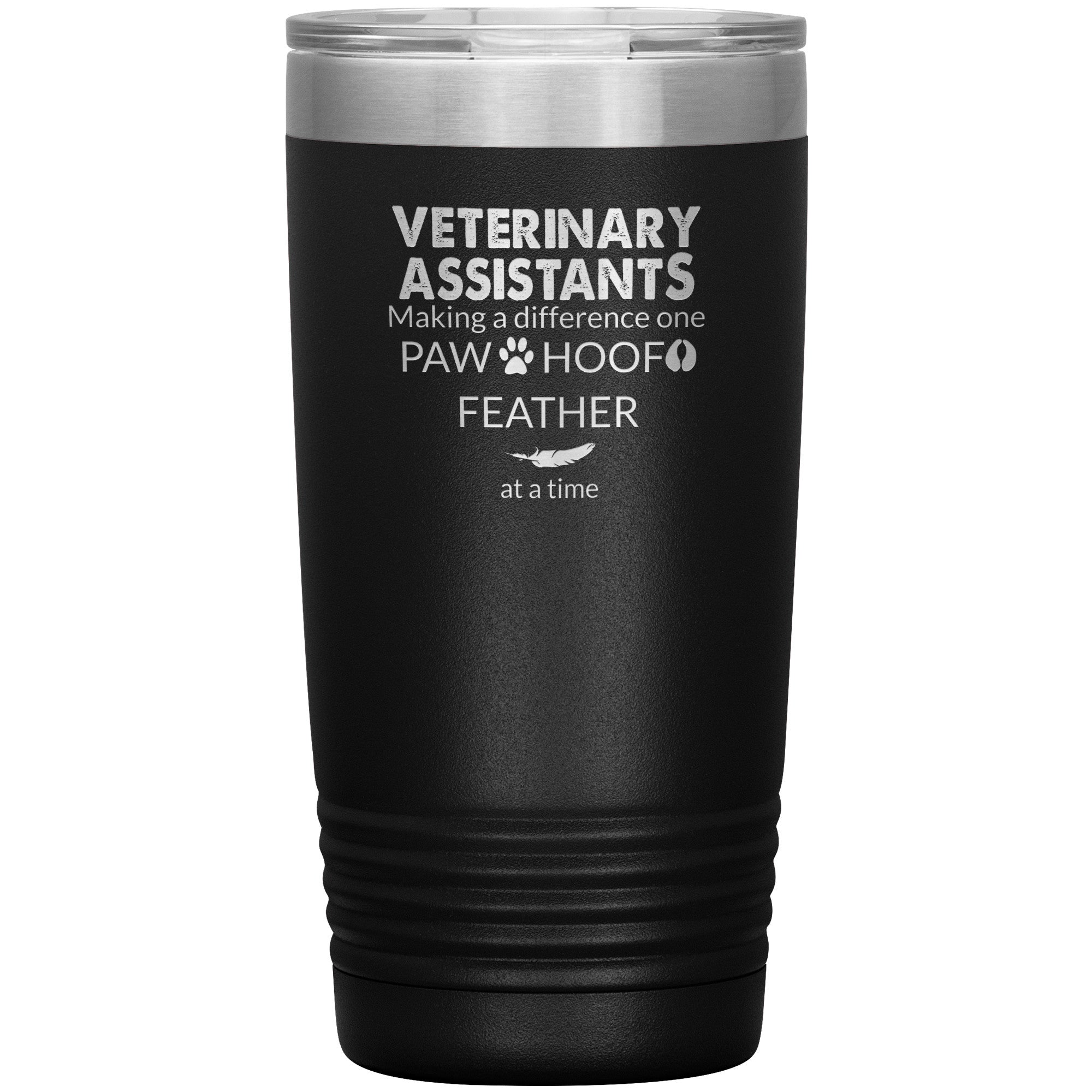 Vet Assistant- Making a Difference 20oz Vacuum Tumbler